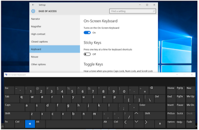 Cara Menggunakan Keyboard di Layar pada Windows 7, 8, dan 10 , Begini caranya