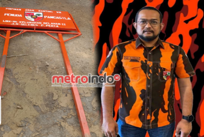 Plang Pemuda Pancasila di Tumbang, Ketua PAC PP Belawan Minta Camat dan Kapolsek Belawan Dicopot