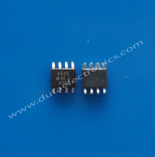 IC SMD SI4946E Dual N-Channel 60-V (D-S), 175C MOSFET