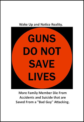 GUNS DO NOT SAVE LIVES - reality - meme - gvan42