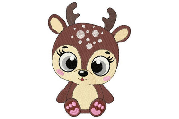 Baby Deer with Cute Eyes