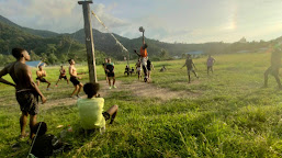 Olahraga Voli Perkuat Keakraban Masyarakat dengan Satgas Pamtas Di Papua