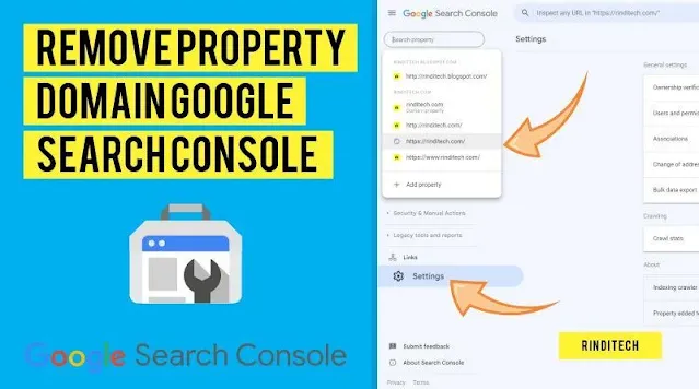 Cara Menghapus Property Domain dari Akun Google Search Console