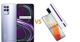Realme 8S vs iQOO 8 specs comparison showdown