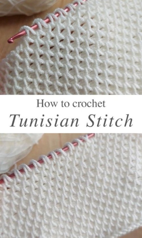 Tunisian Crochet Stitch Pattern