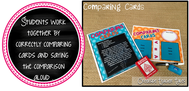 comparing cards