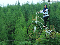 Wisata 7 Wahana Sepeda gantung di Indonesia Yang Seru dan Menarik