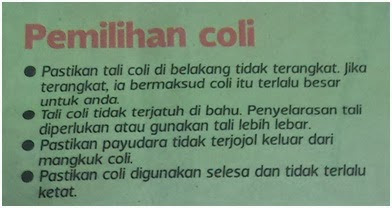 Cara Tepat Memakai Dan Membeli Coli Bagi Wanita