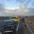 Cinco heridos en un accidente de tráfico ocurrido en la N-344, en dirección a Murcia, a la altura de Jumilla