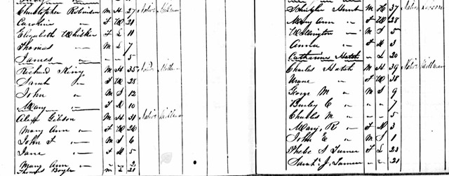 1851 Canada Census Christopher Robinson