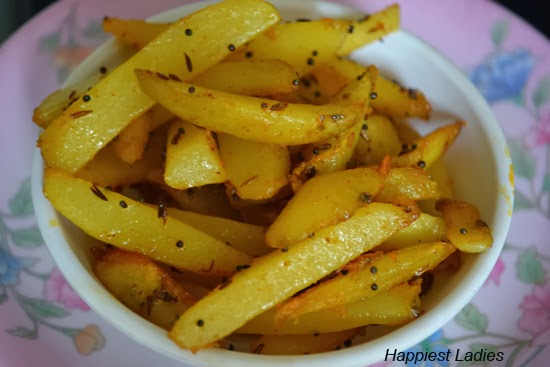 Fried Potato Dry