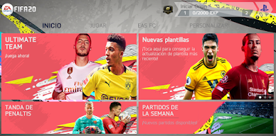 FIFA 14 Mod FIFA 20 v2.0 Apk Obb Data