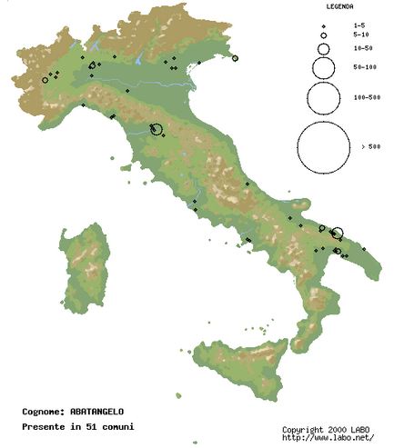 Sobrenomes italianos com c