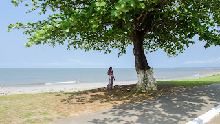 Perfect beaches at the mainland Libreville