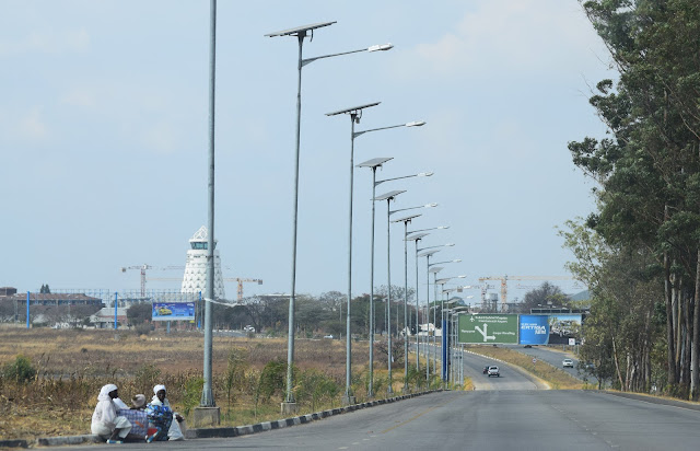 Harare, Zimbabwe - Road to the airport