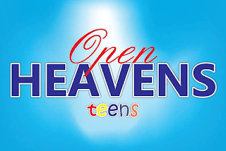 7 June 2020 RCCG TEENS TEACHER'S MANUAL