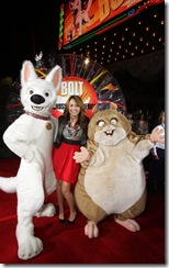 Miley Cyrus at Walt Disney Pictures 'Bolt' World Premiere on Nov