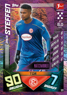 Match Attax Action Bundesliga 2019 2020 Fortuna Düsseldorf Set