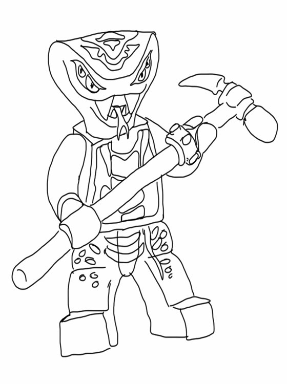 Download Kids Page: Lego Ninjago Coloring Pages