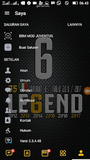 Tema BBM MOD Legend v3.3.4.48 Apk1