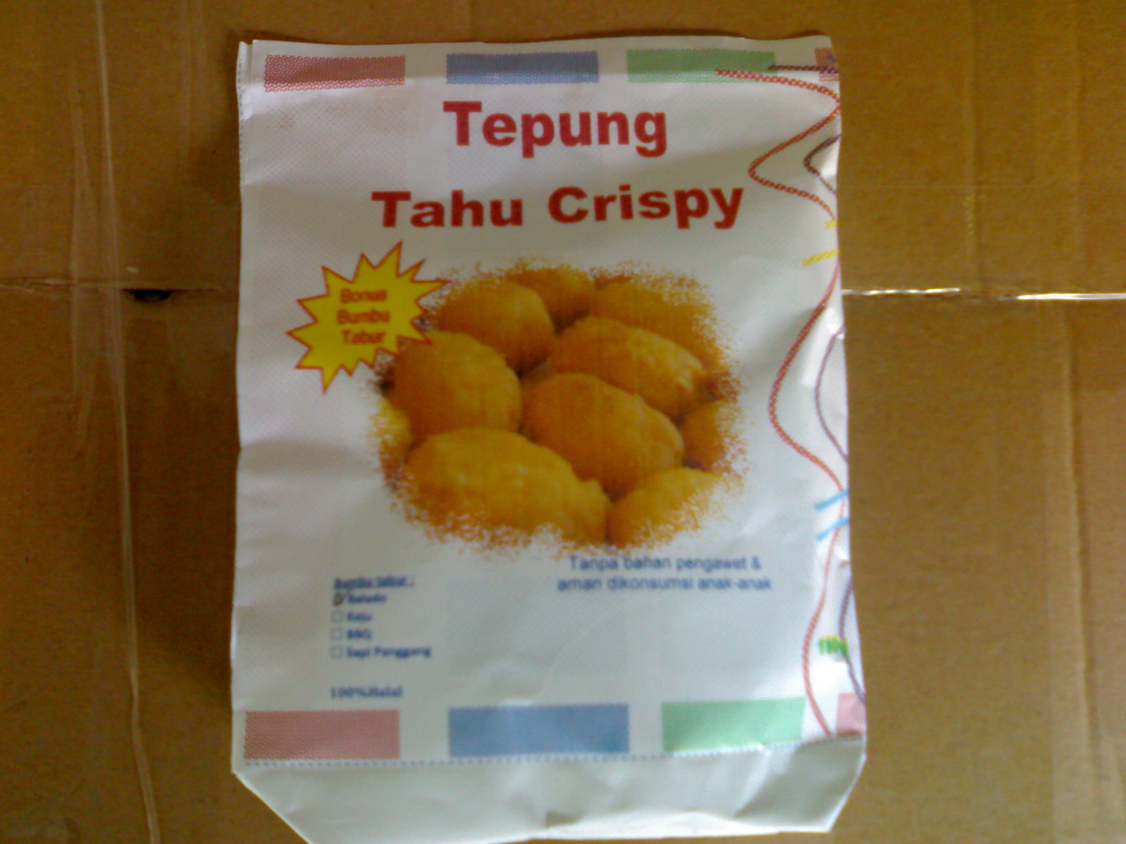 Tahu Krispy Pioner produk TEPUNG TAHU CRISPY 