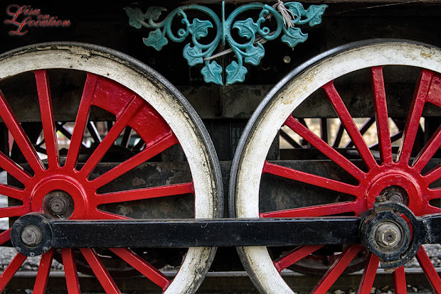 Landa Park Railroad, New Braunfels. Lisa on Location photography, 365 photo project.