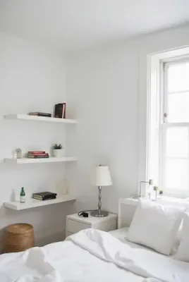 floating shelves for bedroom