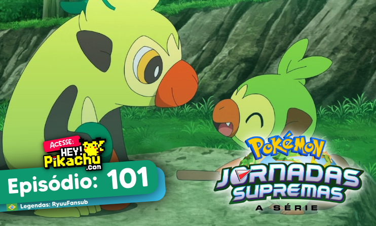 ◓ Anime Pokémon Horizontes • Episódio 6: A Pokébola Ancestral! • Legendado  em português