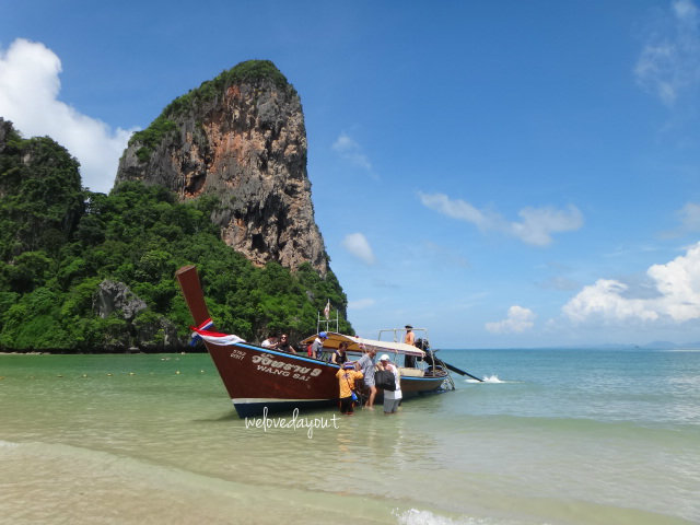 Long tail boat in Krabi, Thailand