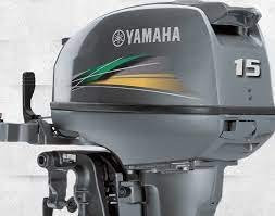 O motor Yamaha 15 HP