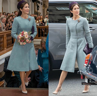 Crown Princess Mary of Denmark attends opening of parliament