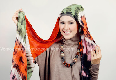 Tutorial Hijab Gaya Turban Etnik