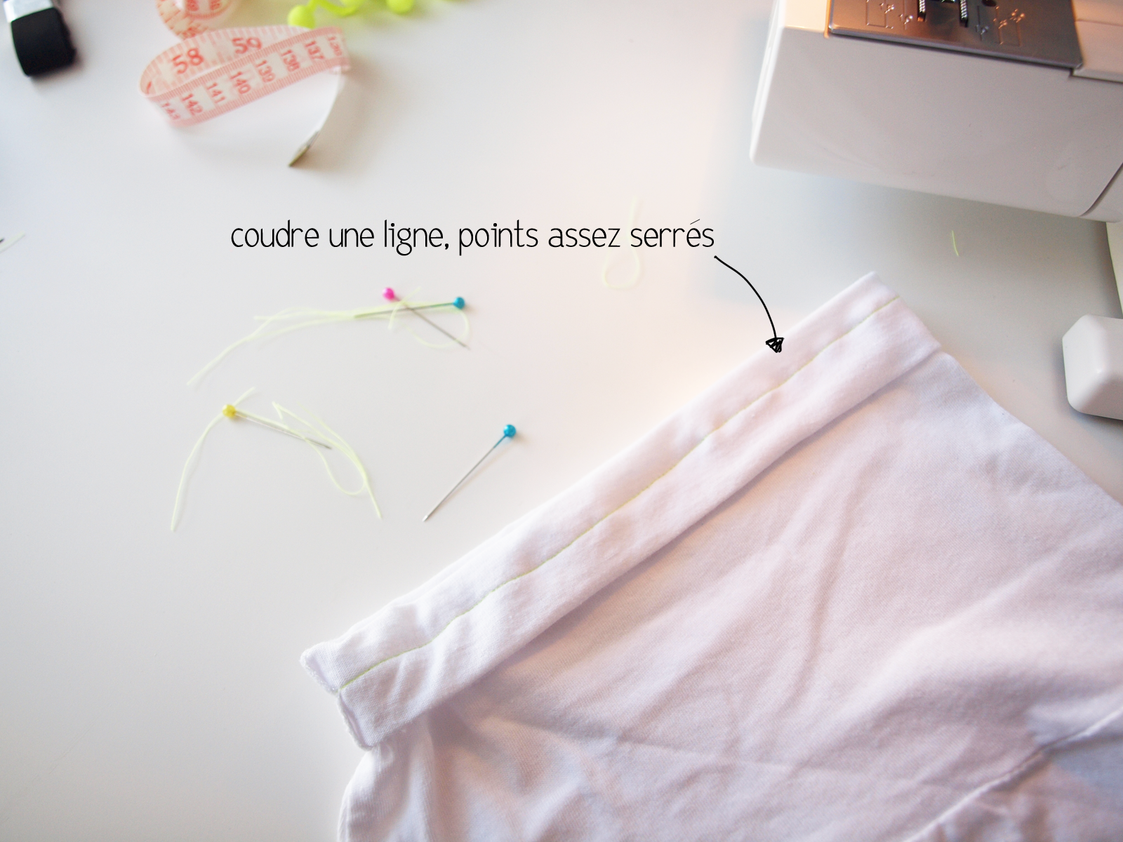 diy customiser un tshirt blanc 2