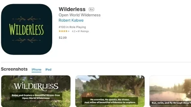 open world mobile games ios