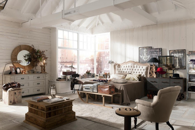 decoracion industrial chic