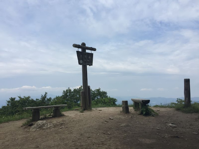 大霧山の標識