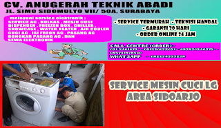 Service Mesin Cuci LG Area Sidoarjo