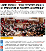 http://www.lepoint.fr/technologie/gerald-karsenti-il-faut-former-les-deputes-les-senateurs-et-les-ministres-au-numerique-28-01-2014-1785031_58.php