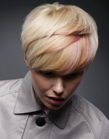 Lovely Pixie With Highlights 2014