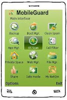 Mobile Guard Features:                                                                                                                        Increase Performance Speed And Minimize Power Consumption.  What is it ? : Mobile Guard is the world's first software provided with the feature of boot acceleration and it is designed to improve your mobile phone performance by removing junk, minimizing power consumption and protecting your mobile phone against malware. Calls and messages from Blacklisted numbers can be rejected and filtered by selecting or customizing the rejection mode to protect you from spam messages and unwanted calls.This product also helps manage internet usage with monthly limits, a connection log, and even a real-time traffic bar with rainbow-colored that keeps you aware of how much traffic is used anytime and anywhere.  System optimization: A big part of a device lagging is the overdose of applications running on it. This feature allows users to close running applications on the device, improving the speed of your device. It makes your whole system optimized for better performance by switching off all unnecessary processes that are not in use.   Call & SMS filter: Calls and messages from Blacklisted numbers can be rejected and filtered by selecting or customizing the rejection mode to protect you from unwanted calls. It disallows spam messages from showing a text alert; hence forth disallowing users from being distracted by these spam messages.   Cloud scan: The Cloud Scan allows live, up-to-date virus scanning on your device. The Cloud platform gets live reports on even the newest of malware in the wild. Scanning your device on our Cloud platform will get you a full analysis on your device's safety status, and protect your mobile phone against malware.   Web traffic monitor: Manage internet usage with monthly limit and a connection log. A real-time traffic bar with rainbow-colors keeps you aware of how much traffic is used anytime and anywhere, as it is displayed on the screen while any apps connect to the web.       Compatibility:                                                                                                                                                 Mobile Guard supports following phones: Symbian^3/Anna/Belle: Nokia N8-00 / C6-01 / C7-00 / C7 Astound / E7-00 / X7-00 / E6-00 / Oro / T7-00 / 702T / 500 / 801T / 603 / 700 / 701 S60 5th(V5): Nokia C5-06 / C5-05 / C5-04 / C5-03 / 5250 / 5228 / 5233 / C6-00 / 5230 Nuron / 5235 Ovi Music Unlimited / Nokia N97 mini / X6-00 / 5230 / 5530 XpressMusic / N97 / 5800 XpressMusic S60 3rd(V3) FP2: Nokia C5-00 5MP / Nokia X5-01 / E73 Mode / C5-01 / X5-00 / E5-00 / 6788i / C5-00 / 6700 slide / 6788 / Nokia 6760 slide / 6790 slide / 6790 Surge / E72 / 6730 classic / E52 / E71x / 5730 XpressMusic / N86 8MP / Nokia 6710 Navigator / 6720 classic / E55 / E75 / 5630 XpressMusic / N79 / N85 / N96-3 / Nokia 5320 XpressMusic / 6650 fold / 6210 Navigator / 6220 classic / N78 / N96 S60 3rd(V3) FP1: Nokia E63 / E66 / E71 / 6124 classic / N82 / E51 / N95-3 NAM / N81 / N81 8GB / N95 8GB / 6121 classic / Nokia 6120 classic / 5700 XpressMusic / 6110 Navigator / E90 Communicator / N76 / 6290 / N95 S60 3rd(V3): Nokia E61i / E65 / N77 / N93i / N91 8GB / E62 / E50 / 5500 Sport / N73 / N93 / N71 / N80 / N92 / Nokia E60 / E61 / E70 / 3250 / N91  Download Mobile Guard:                                                                                                                               Download Mobile Guard, it's free forever.  Mobile Guard  Mobile Guard History:                                                                                                                          23/05/2012   Released Mobile Guard publicly. 