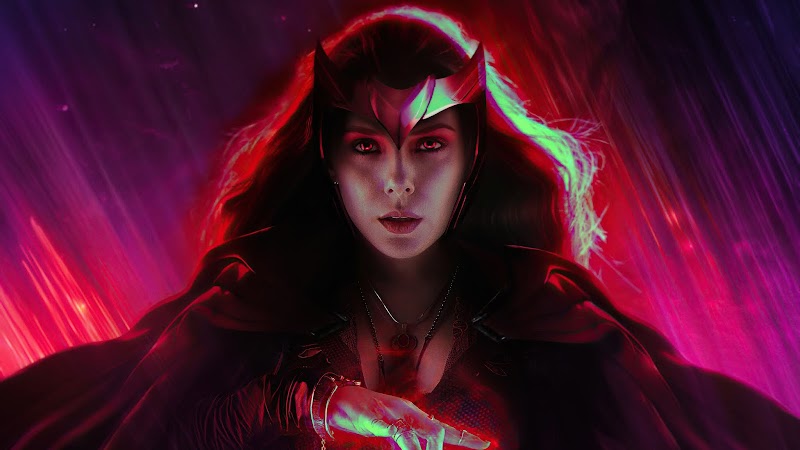 Scarlet Witch Wandavision 2020 Wallpaper 4k