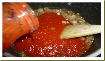 Fettuccine di kamut all'amatriciana (3)