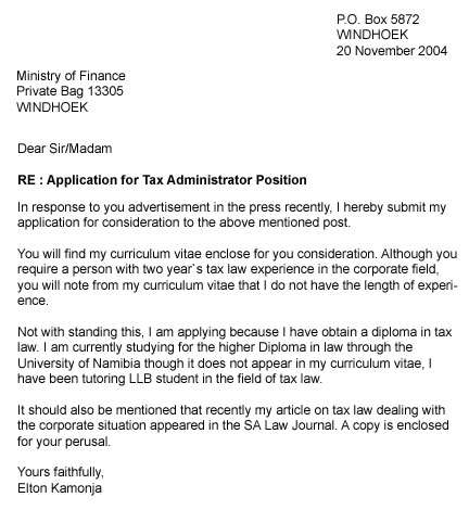 HOW TO WRITE APPLICATION LETTER FOR A JOB VACANCY - SHINE ...