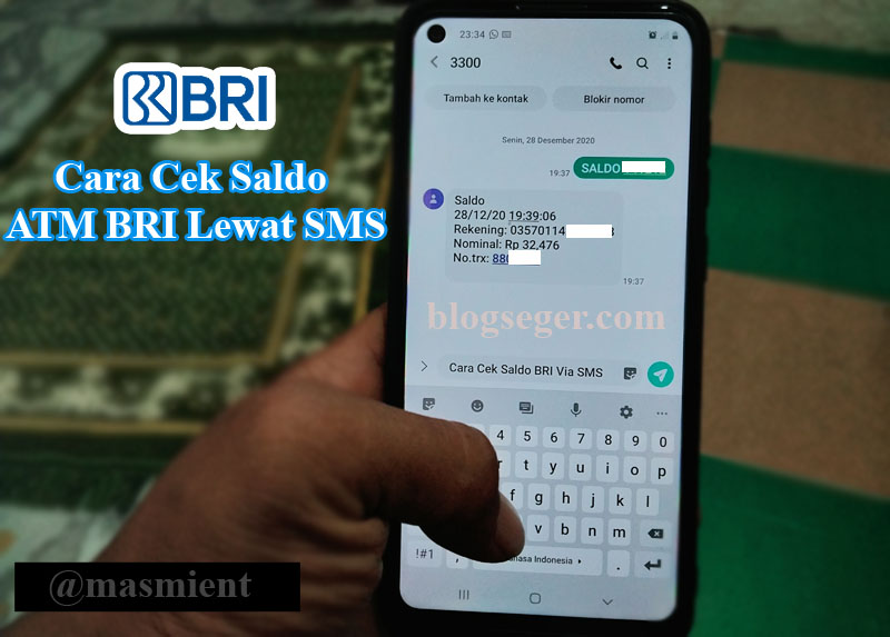 Cara Cek Saldo ATM BRI