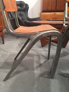 1940s Industrial Chairs James Leonard for Esavian - Original Compulsive Design