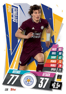 Topps Match Attax 2020-2021 Leicester City Set