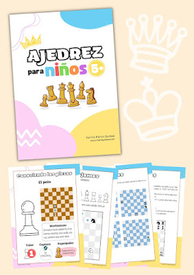 CUADERNO DE AJEDREZ INFANTIL MAMAYNENE