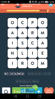 WordBrain 2 soluzioni: Categoria Bricolage (4X5) Livello 2