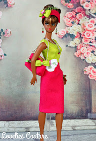 Ooak silkstone vintage barbie couture fashion