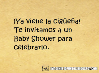 frases para invitaciones de baby shower